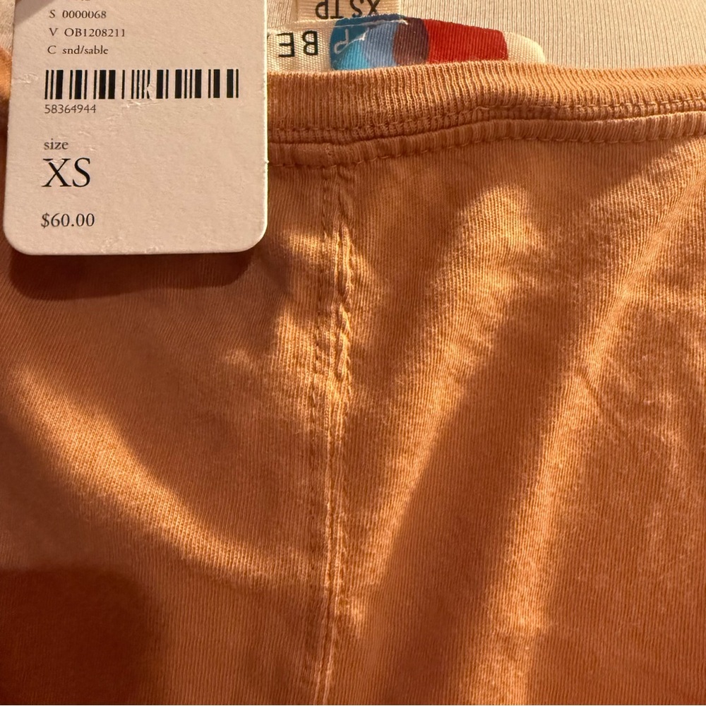 FP Beach Free People Lifestyle Maxi Dress Long Sleeve Sand Sable NWT Size XS - Picture 6 of 10